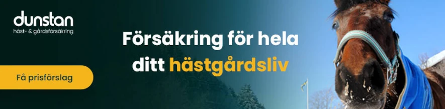 Banner för Dunstan hästgårdsförsäkring